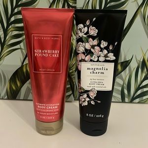 Bath and Body Works 2p Set Body Cream